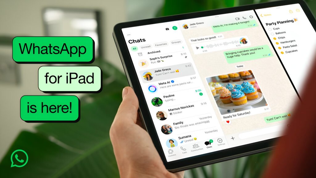 WhatsApp for iPad