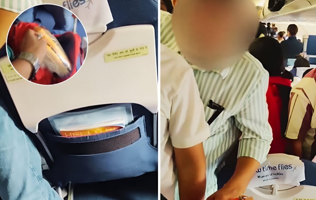 IndiGo Passenger Caught Stealing Life Jacket