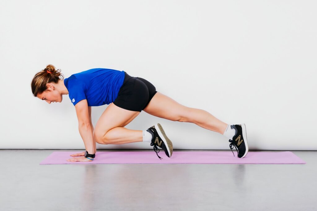 Mountain Climbers: Cardio and Core in One Move