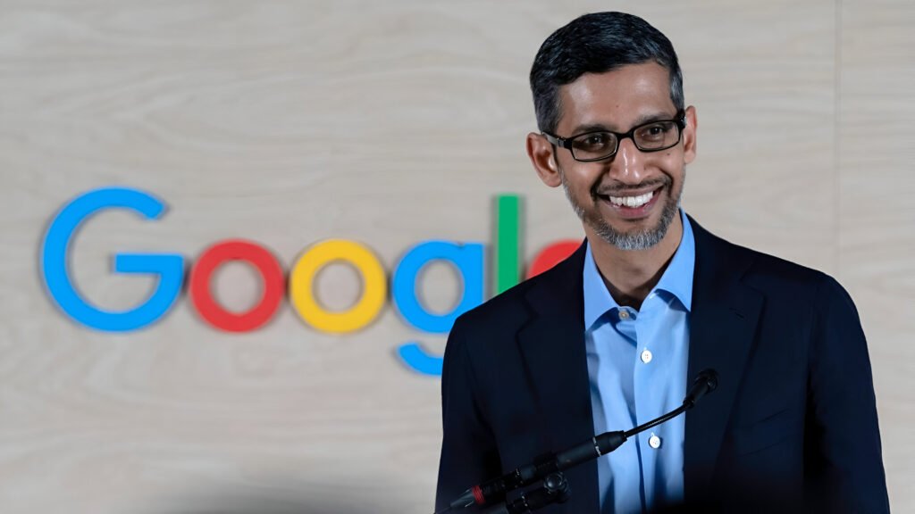 Future CEO Sundar Pichai