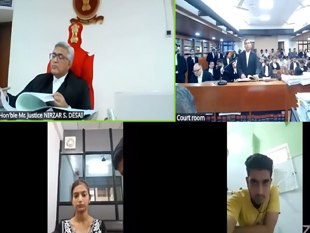 Gujarat High Court Viral Video: Man Attends Virtual Hearing from Bathroom, Internet Stunned