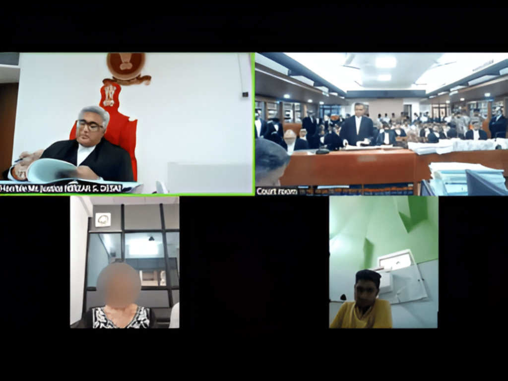 Gujarat High Court Viral Video: Man Attends Virtual Hearing from Bathroom, Internet Stunned
