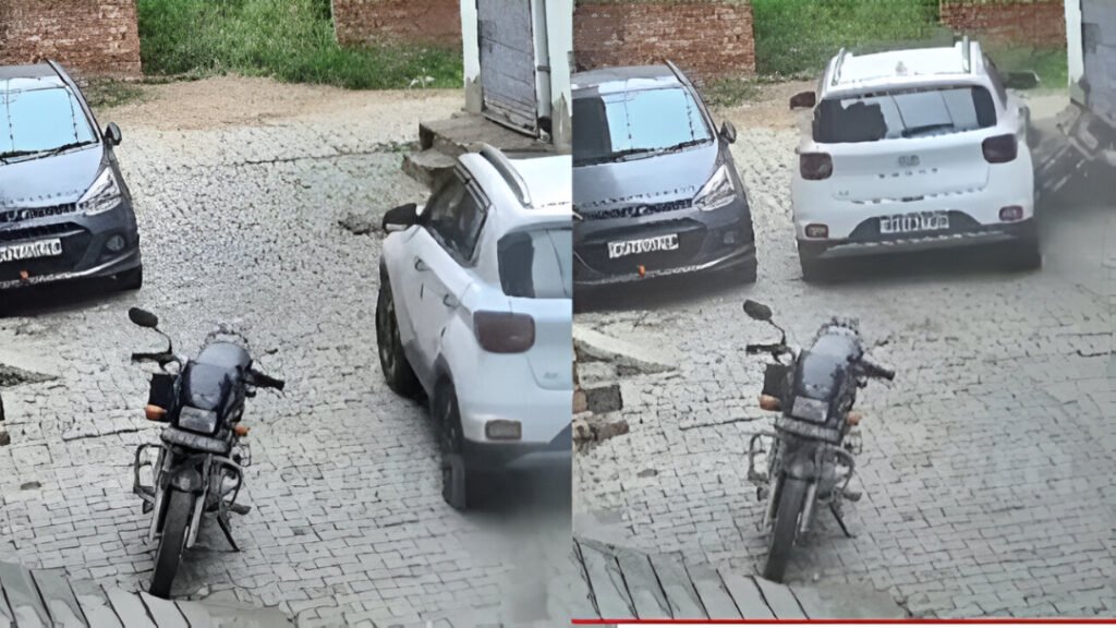 Havoc in Haryana as Kids Drive Hyundai Venue in Terrifying Joyride Caught on Camera