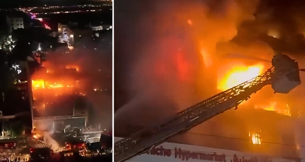 Devastating Fire in Iraq's Al-Kut Mall Claims More Than 60 Lives