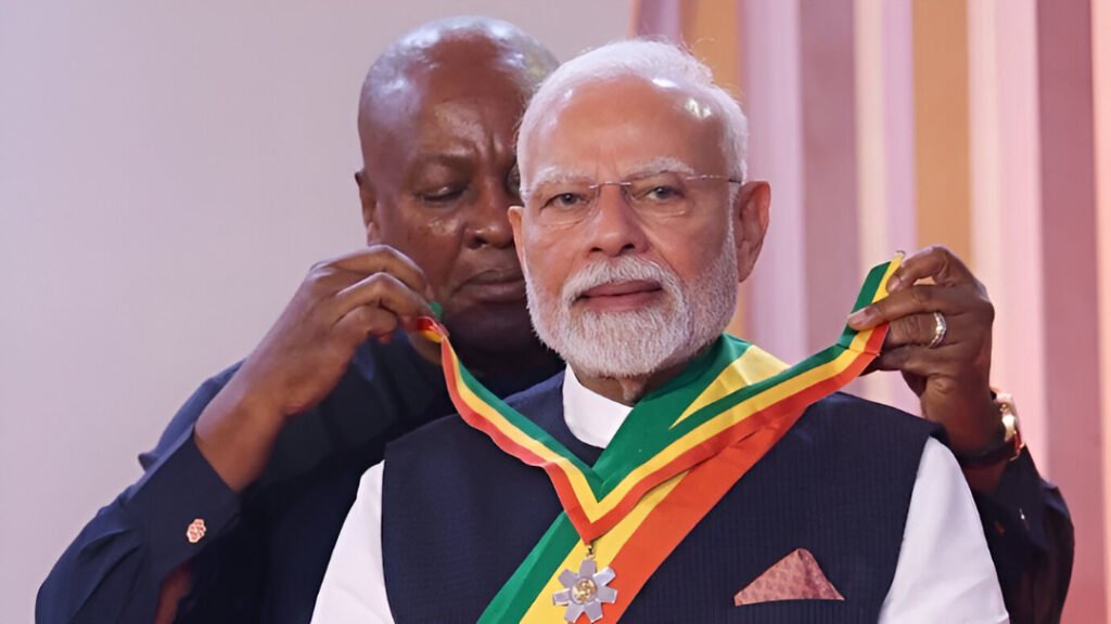 PM Modi Receives Ghana’s Highest National Honor
