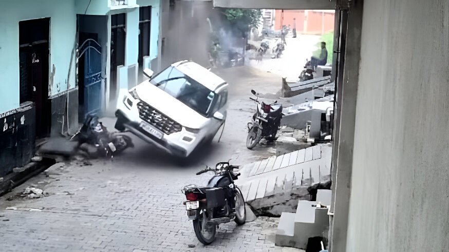 Havoc in Haryana as Kids Drive Hyundai Venue in Terrifying Joyride Caught on Camera