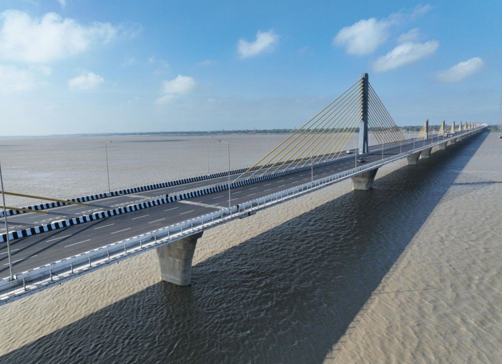 PM Modi Inaugurates Aunta–Simaria Six-Lane Ganga Bridge in Bihar