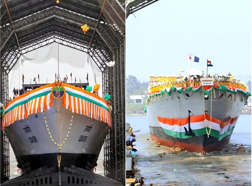 India Commissions INS Udaygiri & INS Himgiri; Rajnath Vows Self-Reliance