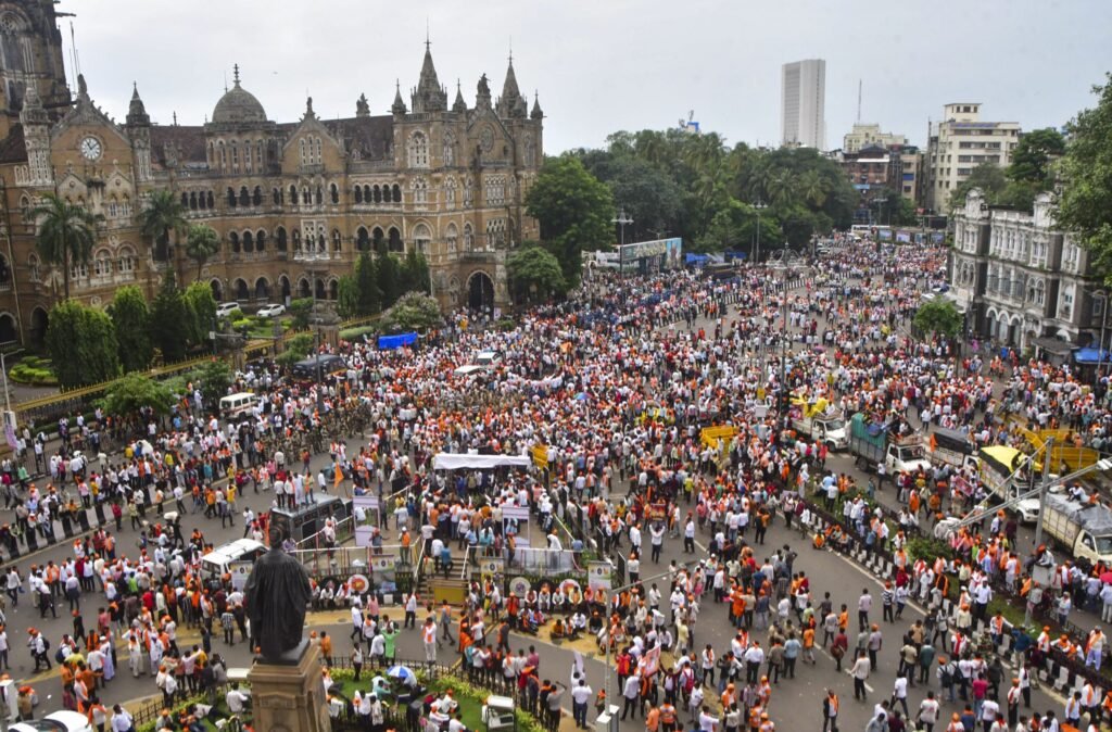 Bombay HC Orders Azad Maidan Vacated Amid Maratha Protest