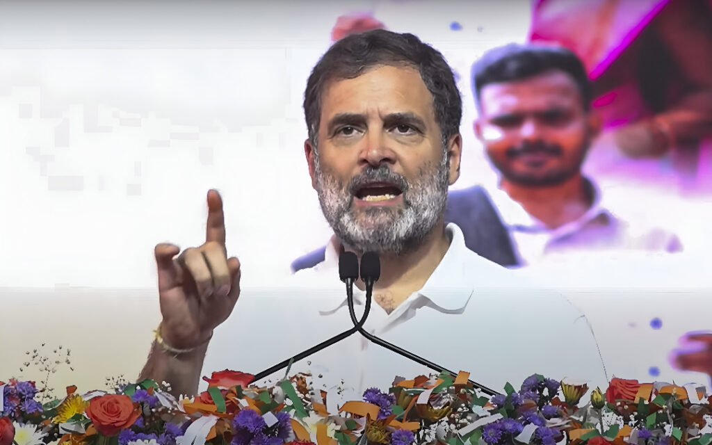 Rahul Gandhi’s ‘Hydrogen Bomb’ Claim on Vote Chori Sparks BJP Clash